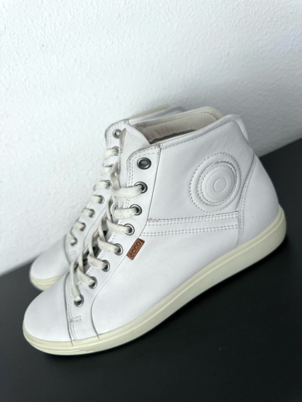 ECCO Soft 7 Women's Sneakers Shoes High Top Size EU 39